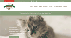 Desktop Screenshot of dominionanimalhospital.com
